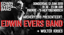 Edwin Evers Band op Parade (bron: opdrachtgever advertorial Archery2019)