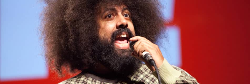 Reggie Watts - Fotocredits: flickr: PopTech - Wikimedia Commons (CC BY-SA 2.0)