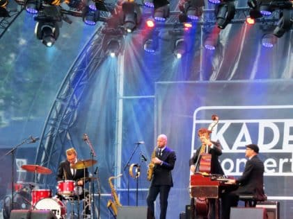 Jazzformatie BRUUT! tijdens Kadeconcert 2019 in Utrecht | Fotograaf Djuna Vaesen (Artiesten Nieuws)