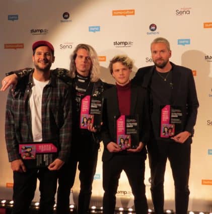 Kris Kross Amsterdam tijdens Buma NL Awards - Michael Dijkstra (Artiesten Nieuws)