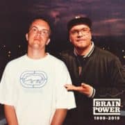 Brainpower - artwork single '1999-2019' via Persbeeld