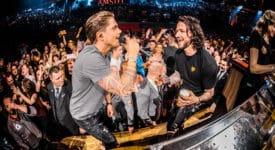 André Hazes en Kraantje Pappie tijden Vrienden van Amstel LIVE - Foto: Set Vexy (persbericht VVAL)