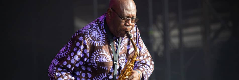 Manu Dibango - Fotocredits: Selbymay - Bron: Wikimedia Commons (CC-BY-SA-4.0)