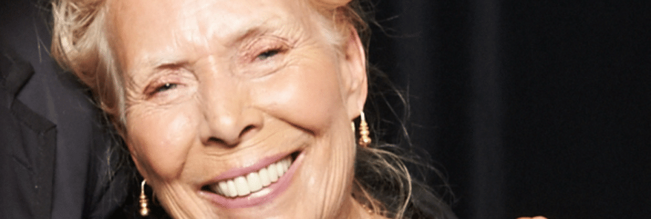 Joni Mitchell - Fotocredits: David Leyes - Bron: Wikimedia Commons (CC-BY-SA-3.0)